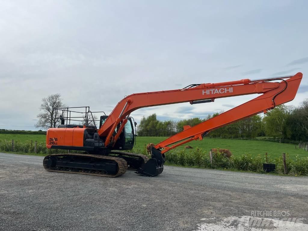 Hitachi Zaxis 210 LC Екскаватори с дълго рамо