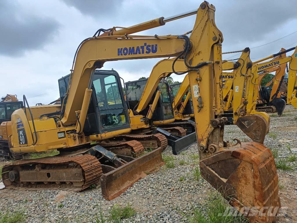 Komatsu PC 90 Верижен екскаватор