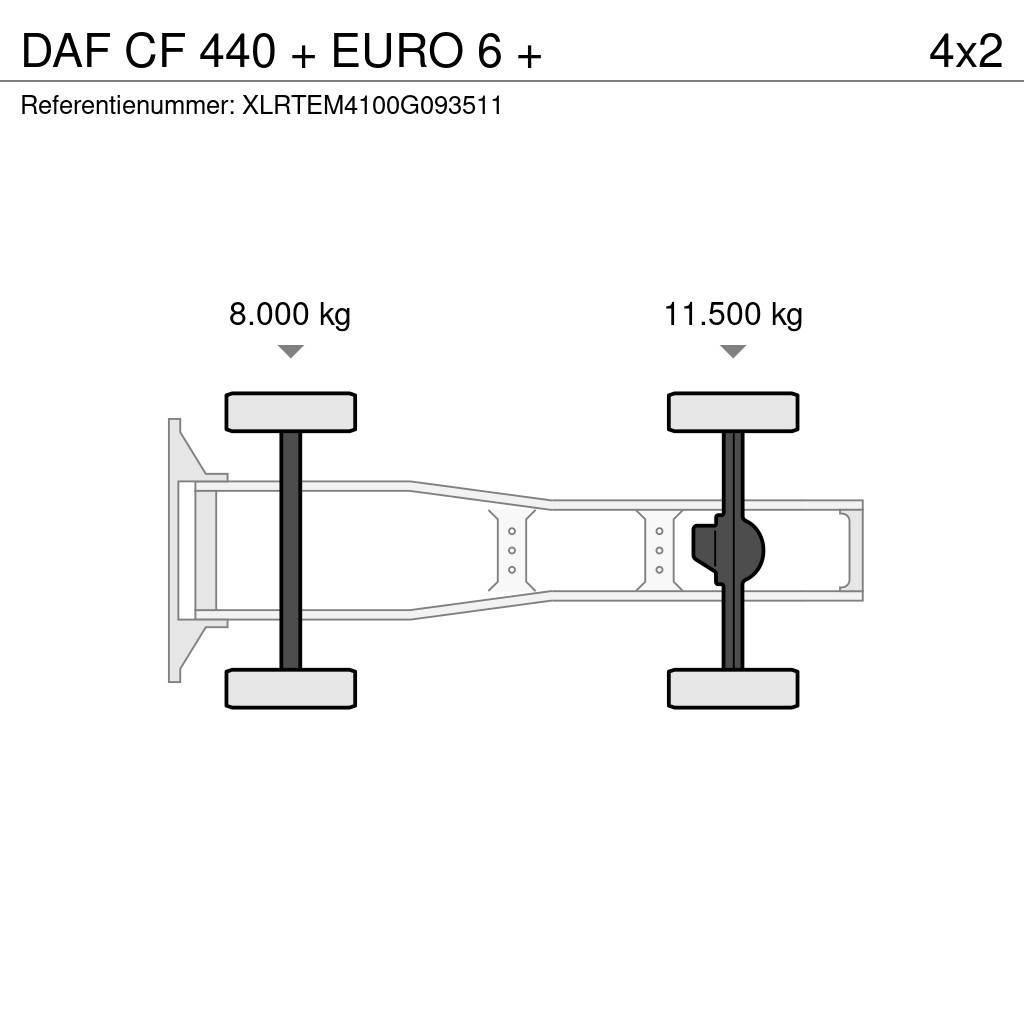 DAF CF 440 + EURO 6 + Влекачи