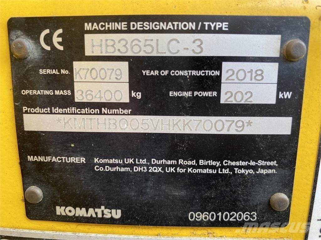 Komatsu HB365LC-3 Верижен екскаватор
