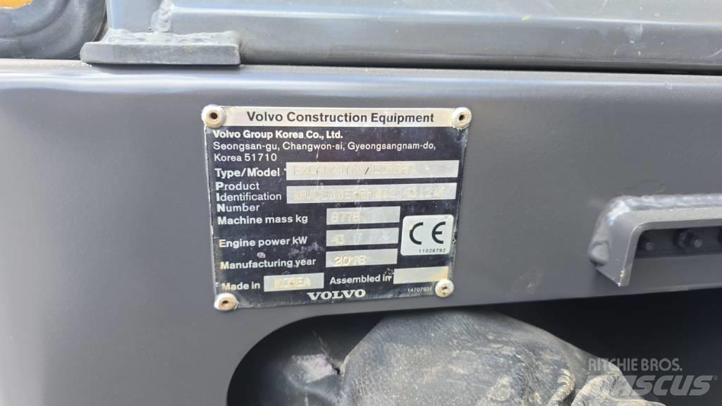 Volvo ECR 88 D Средни екскаватори 7т - 12т