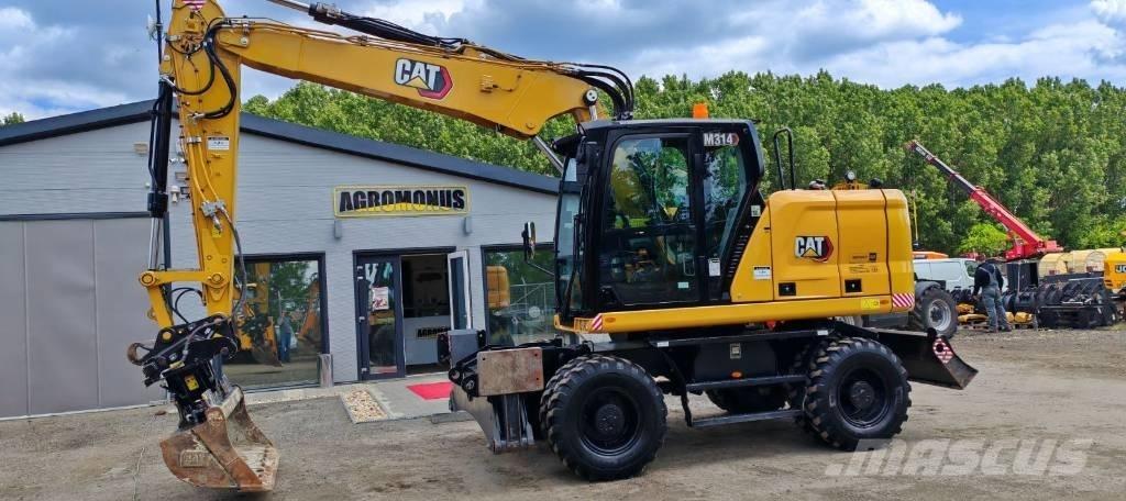 CAT 314 Колесни екскаватори