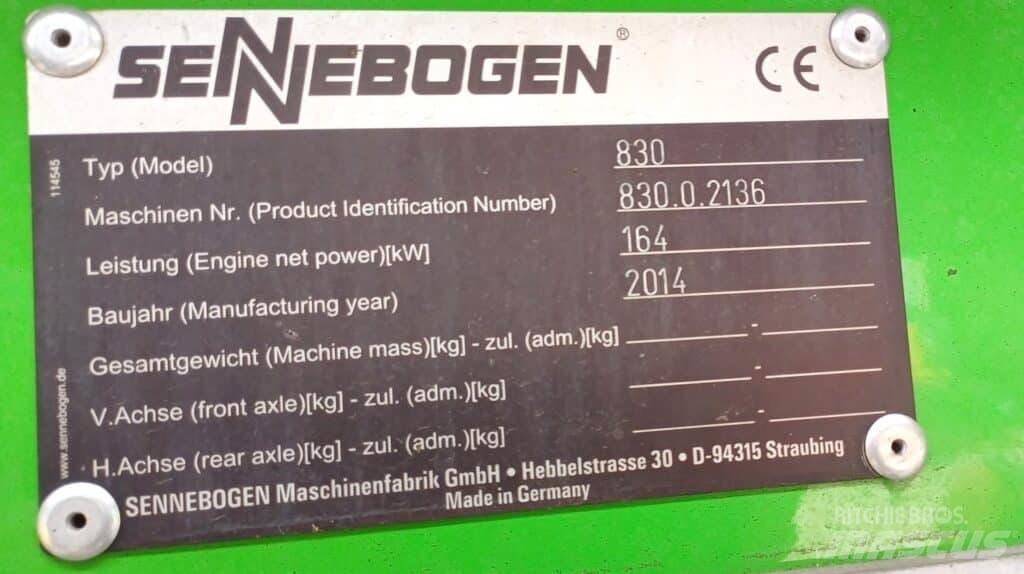 Sennebogen 830E Оператори на отпадъци/индустрия
