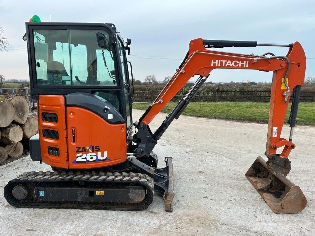 Hitachi ZX 26 U-6 Мини екскаватори < 7 т