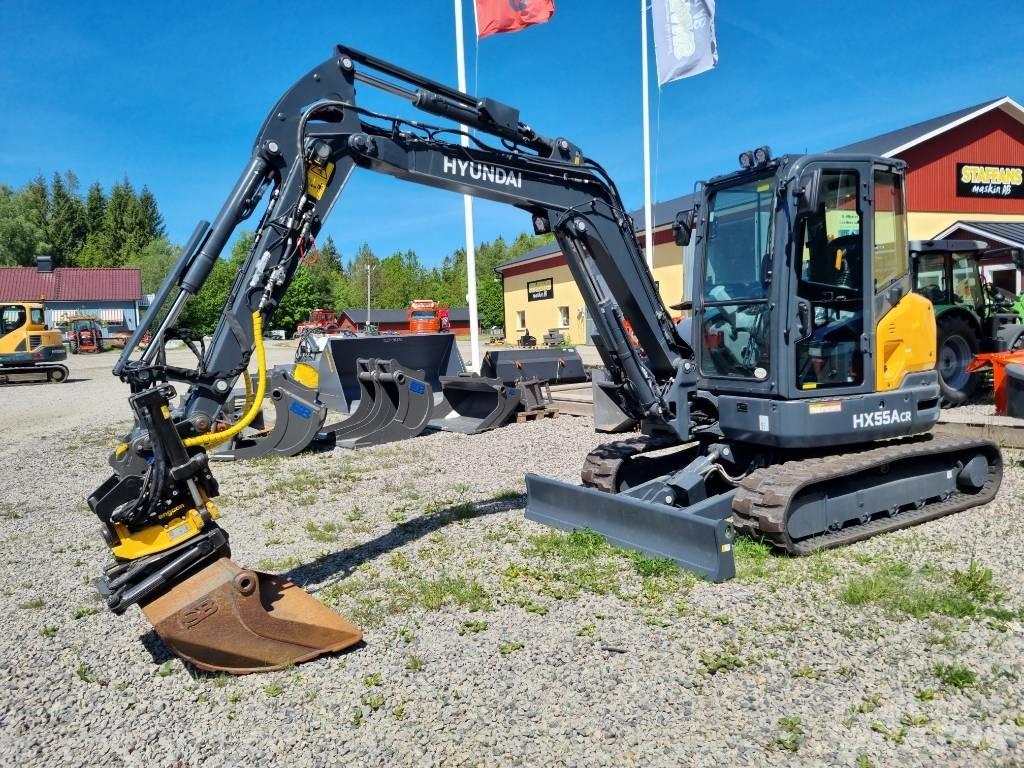 Hyundai HX 55 ACR Мини екскаватори < 7 т