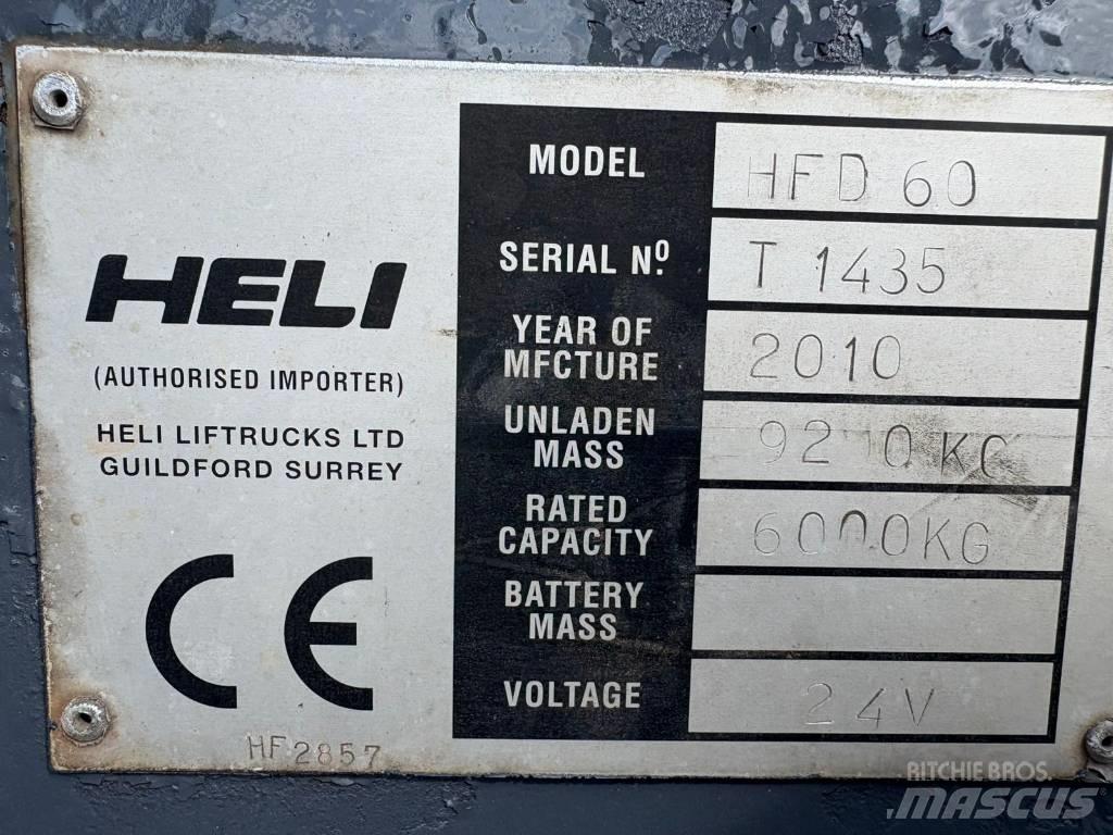 Heli HFD60 Дизелови камиони
