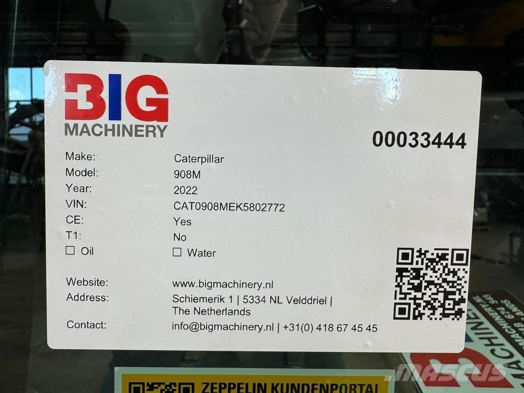 CAT 908M Колесни товарачи