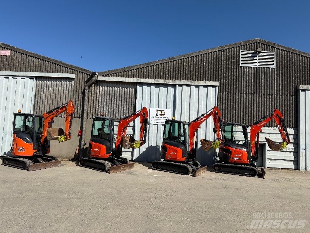 Kubota U 27 Мини екскаватори < 7 т