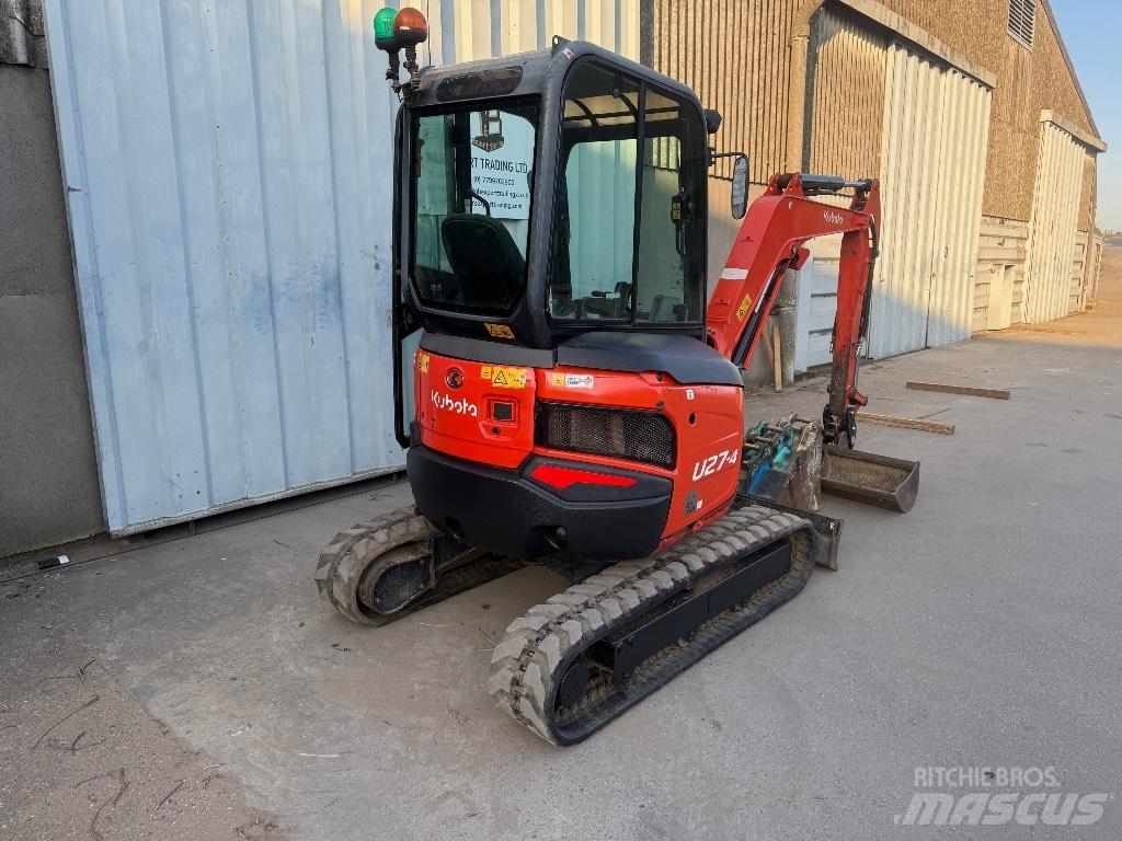 Kubota U 27 Мини екскаватори < 7 т
