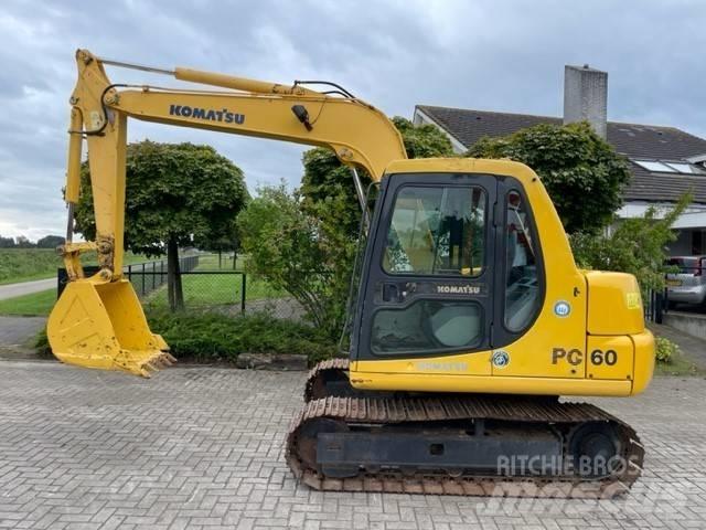 Komatsu PC60-5 Верижен екскаватор