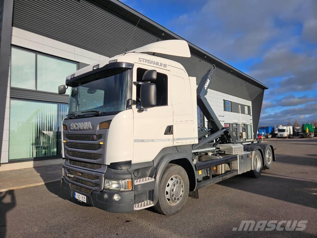 Scania R 450 6x2*4 Камиони с кран с кука