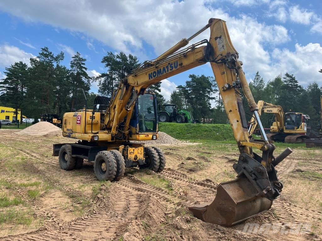 Komatsu PW 160 ES-7K Колесни екскаватори