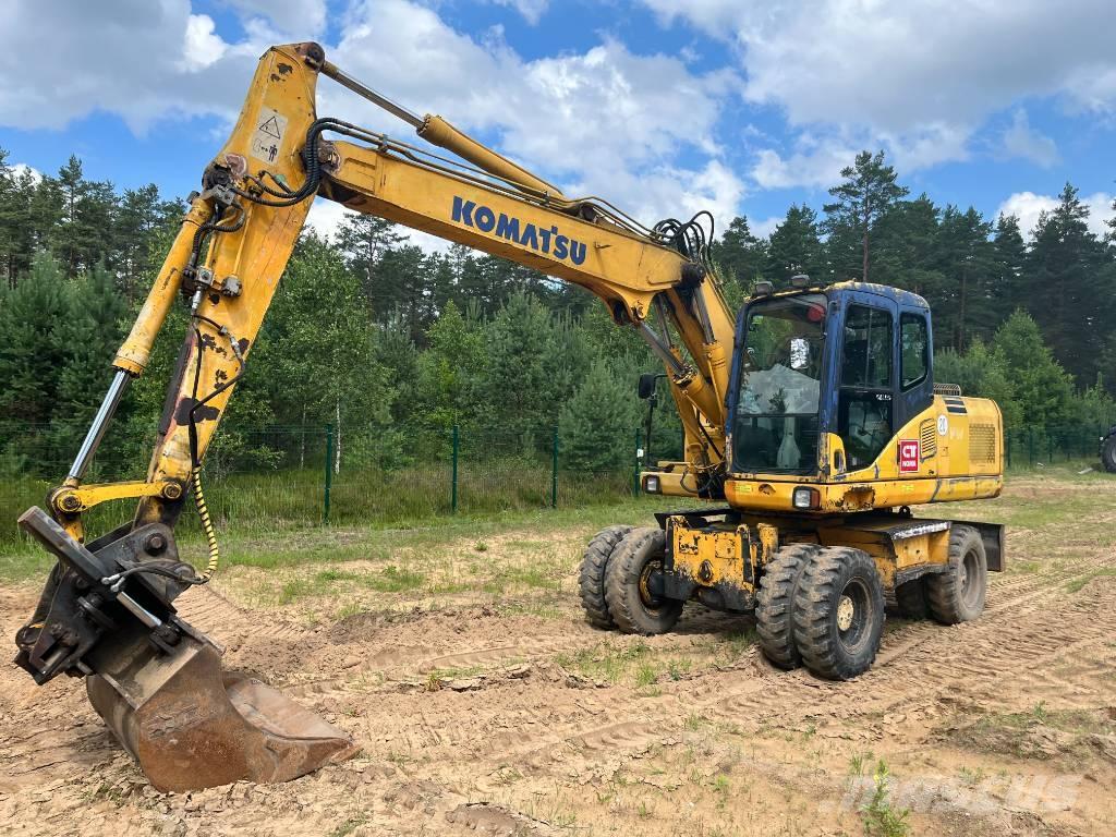 Komatsu PW 160 ES-7K Колесни екскаватори