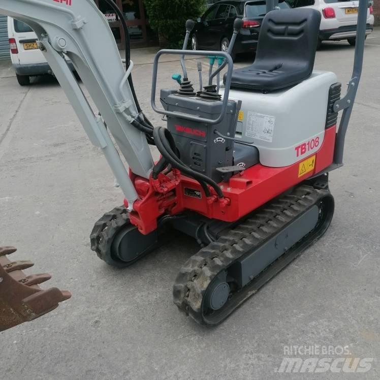 Takeuchi TB108 Мини екскаватори < 7 т