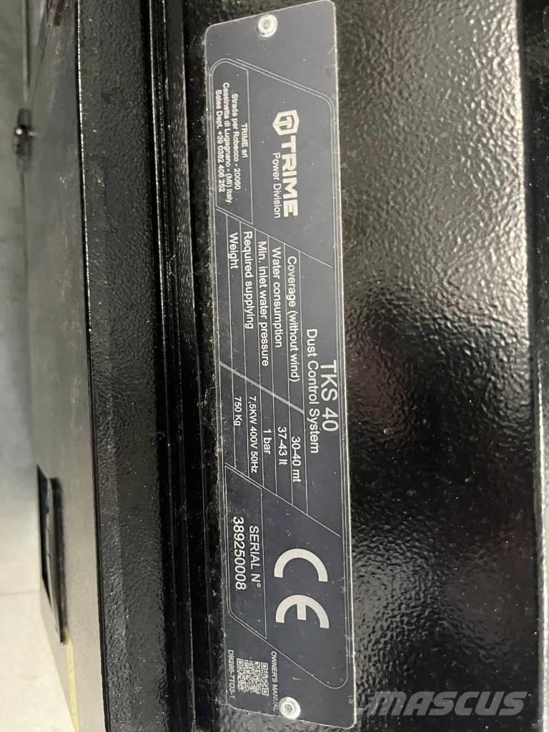 Trime TKS-40 SKID Системи за образуване на мъгла