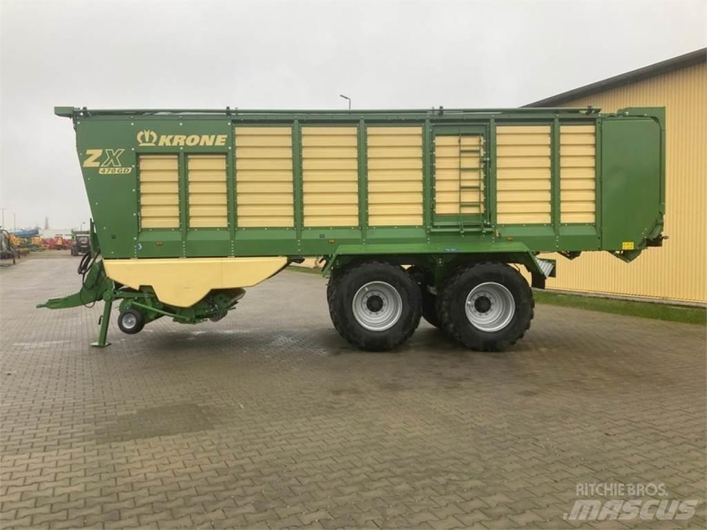 Krone ZX470GD Самотаварещи ремаркета