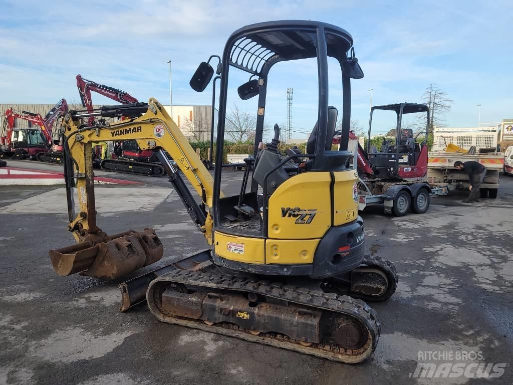 Yanmar Vio 27 Мини екскаватори < 7 т