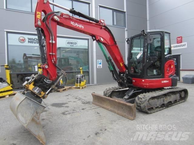 Kubota U 55-4 Мини екскаватори < 7 т