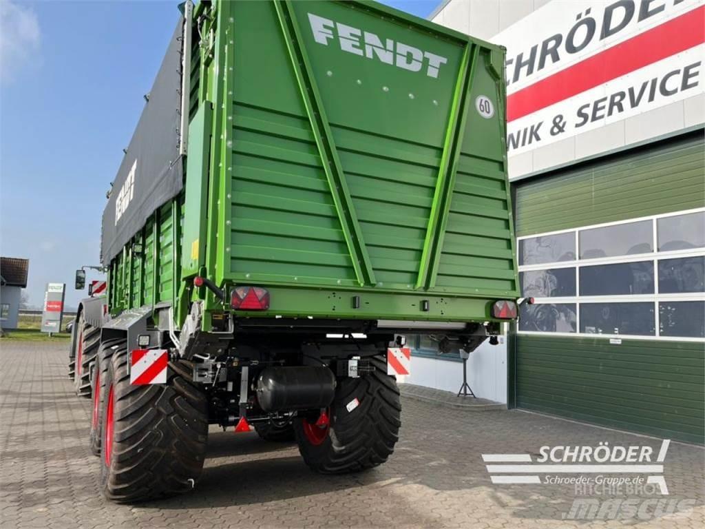 Fendt TIGO 75 XR Самотаварещи ремаркета
