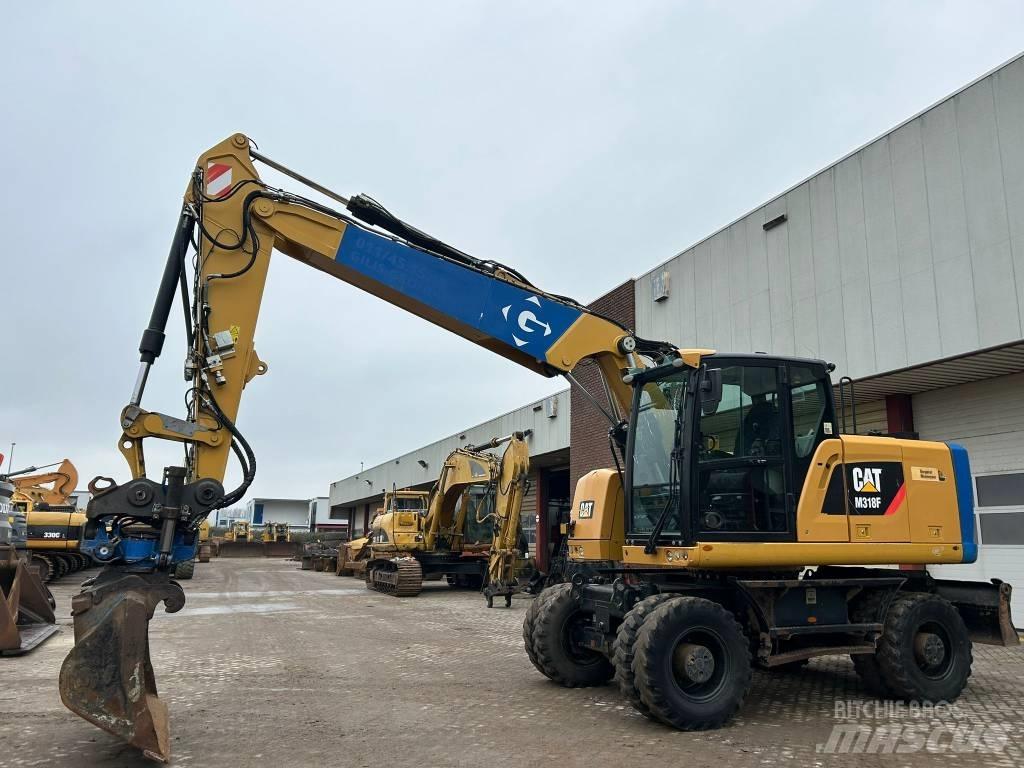 CAT M 318 F Колесни екскаватори