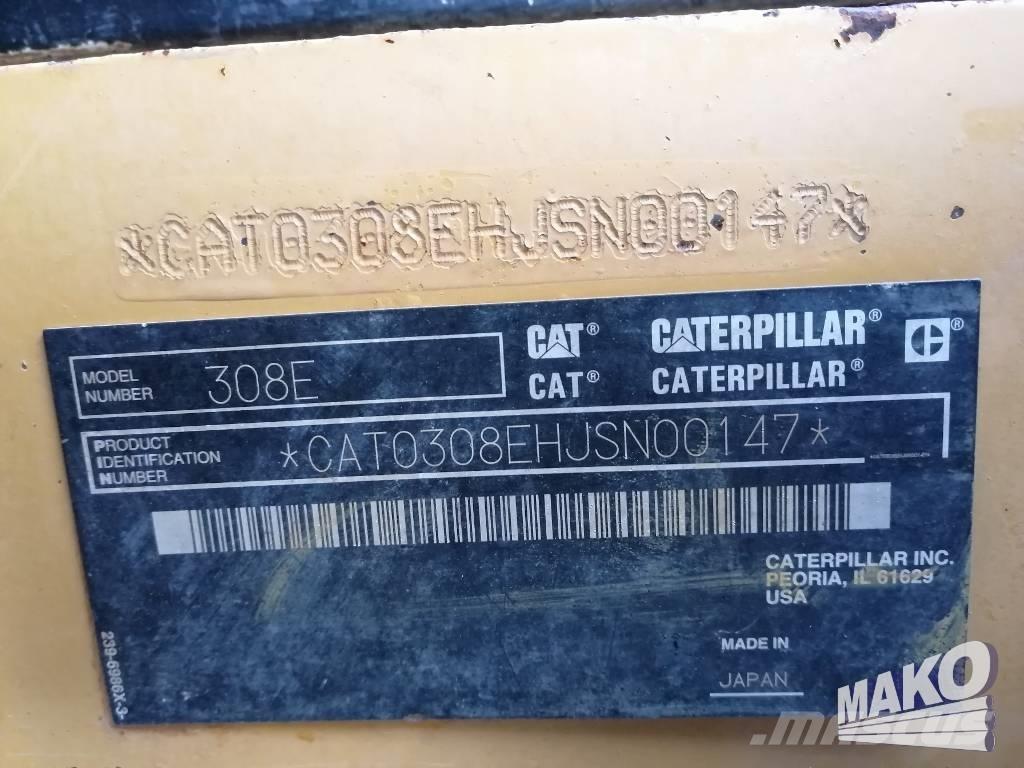 CAT 308 E CR Средни екскаватори 7т - 12т