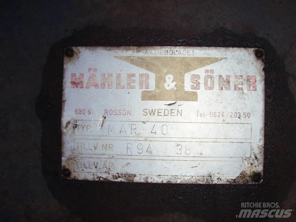 Mählers Snöblad 4m Плуг