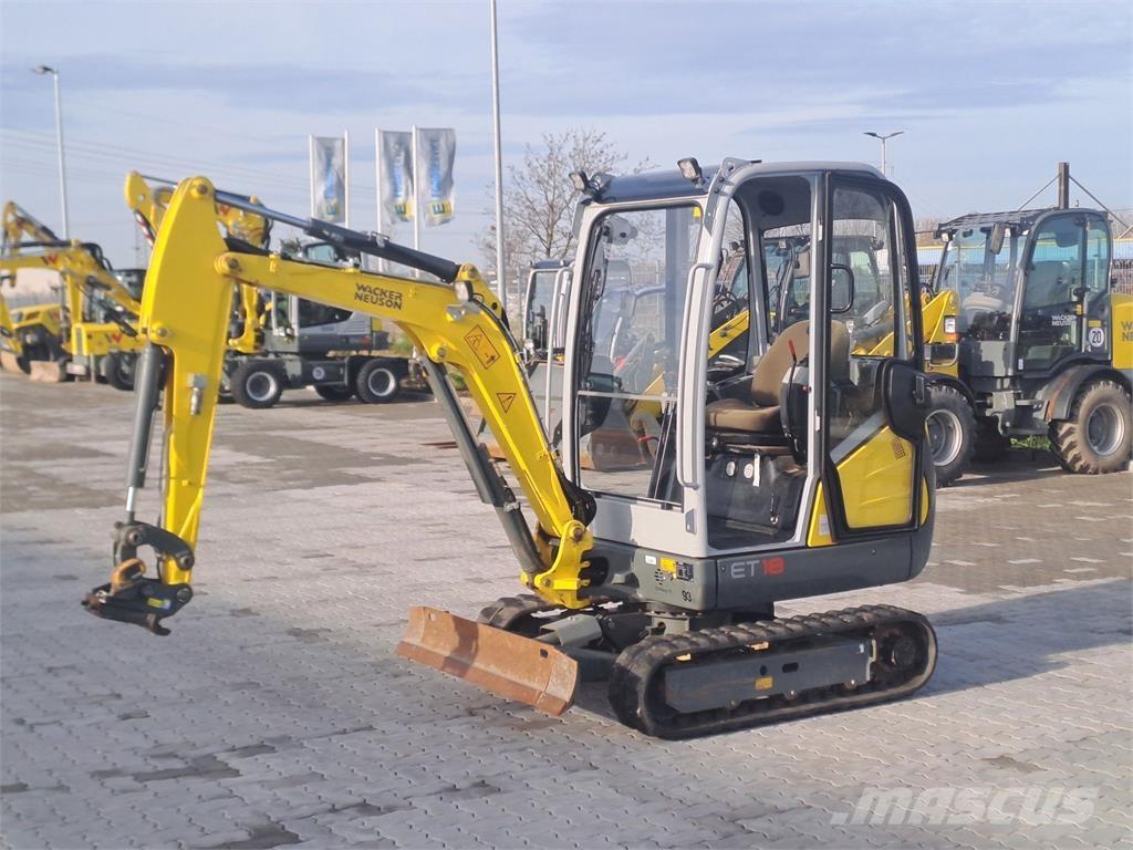 Wacker Neuson ET18 Верижен екскаватор
