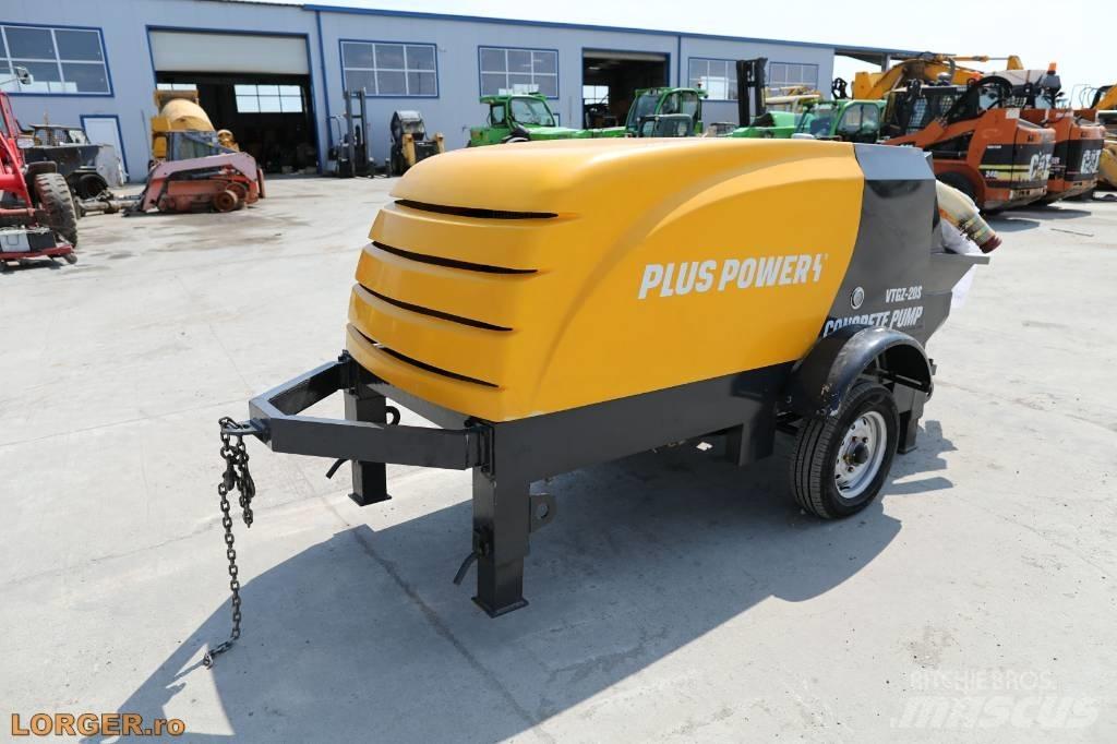 Plus Power VTGZ - 20S Бетонопомпи
