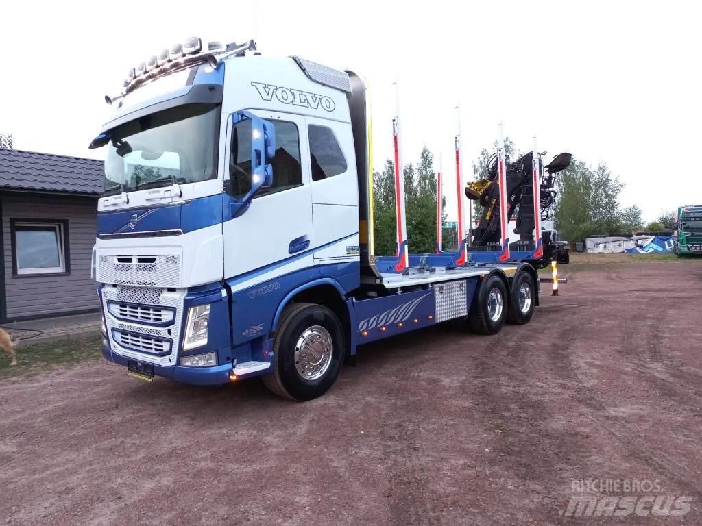 Volvo FH500 За превоз на дървени трупи