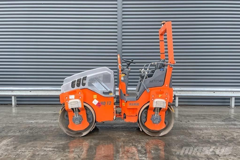 Hamm HD 12 VV Двойни барабанни ролки

