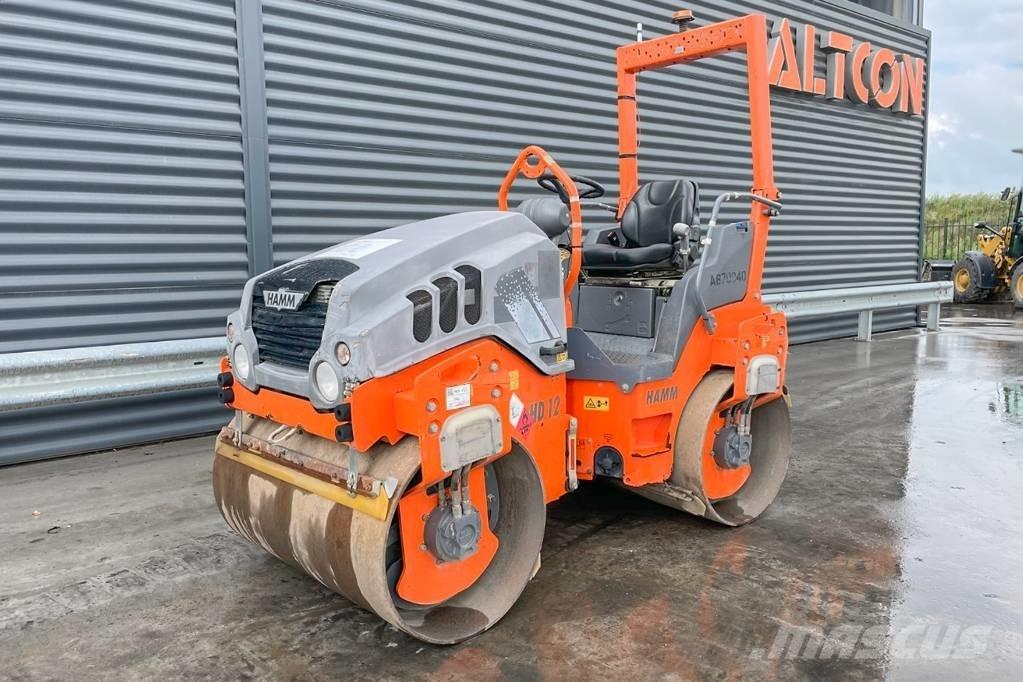 Hamm HD 12 VV Двойни барабанни ролки
