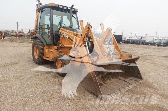 CASE 580M II Товарач със заден ексватор