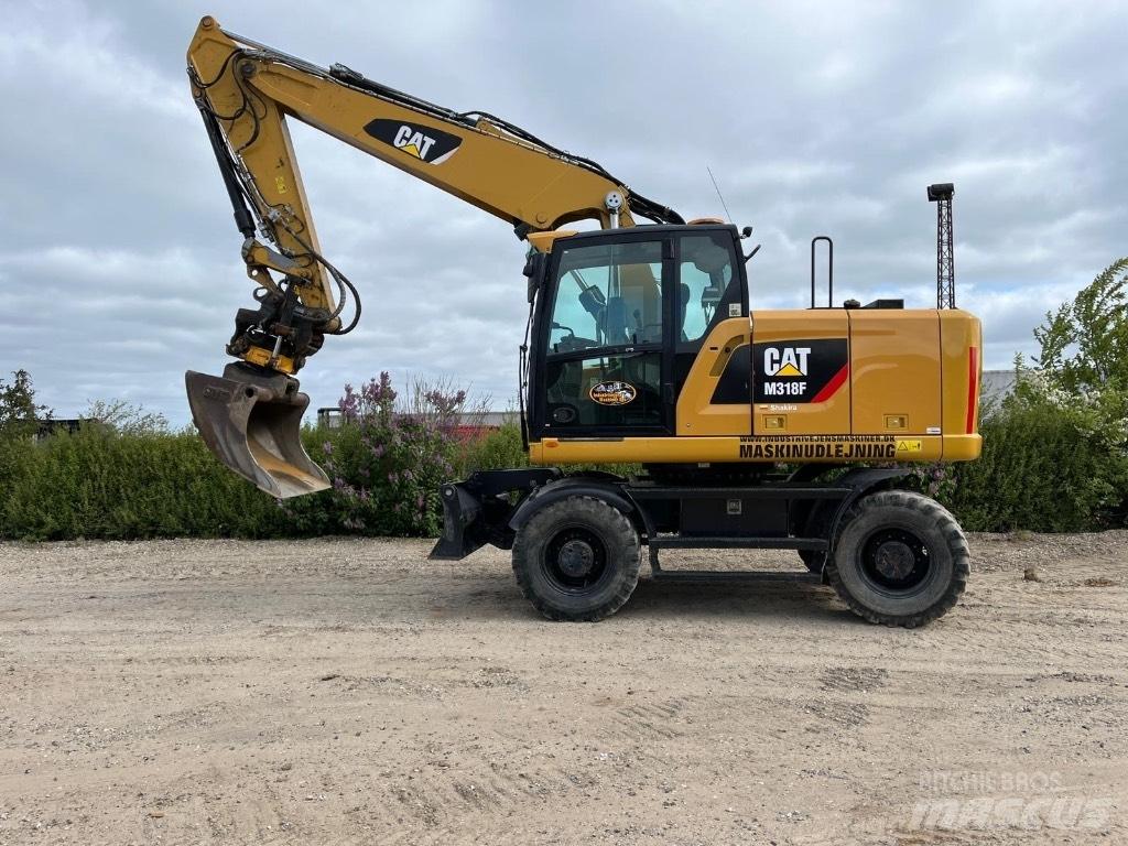 CAT M 318 F Колесни екскаватори