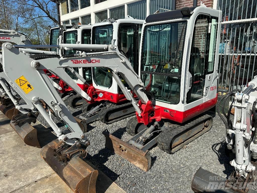 Takeuchi TB 016 Мини екскаватори < 7 т