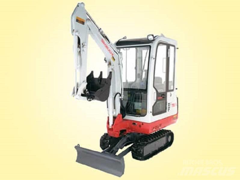 Takeuchi TB016 Мини екскаватори < 7 т