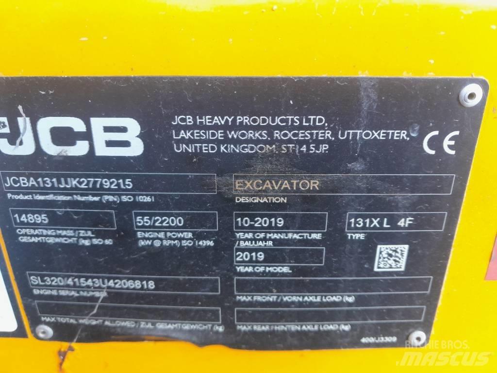 JCB 131 X Верижен екскаватор