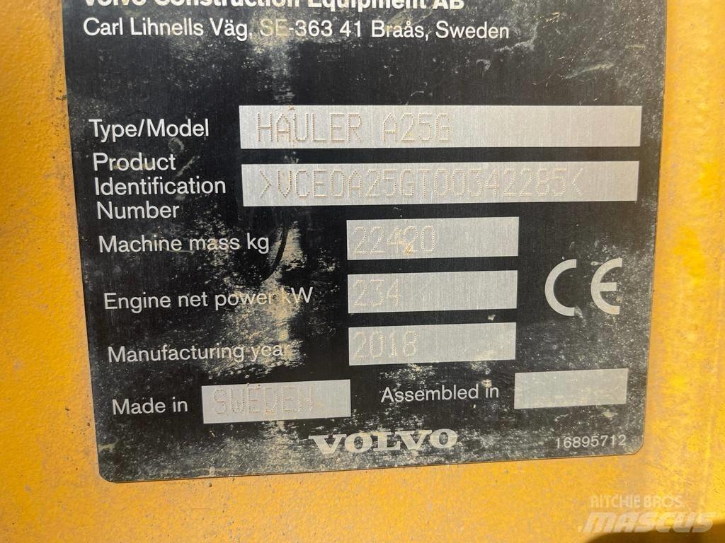 Volvo A 25 G Дъмпери/моторни превозни средства
