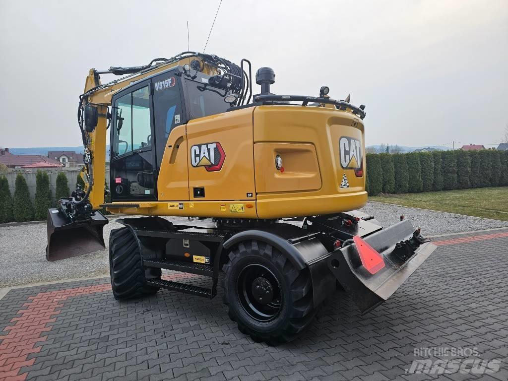 CAT M 315 F Колесни екскаватори