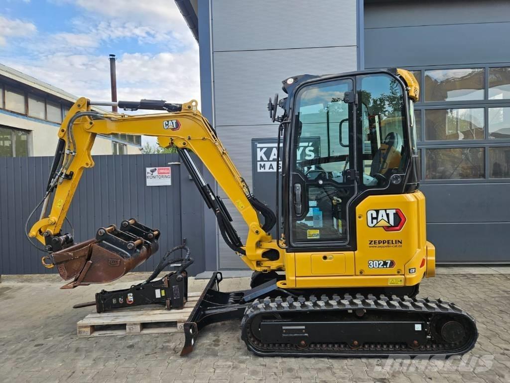 CAT 302.7 CR Мини екскаватори < 7 т