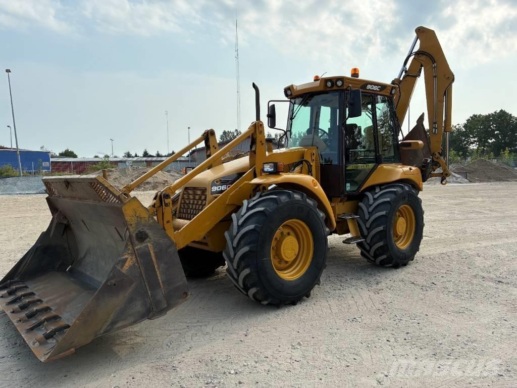 Hydrema 906 C Товарач със заден ексватор