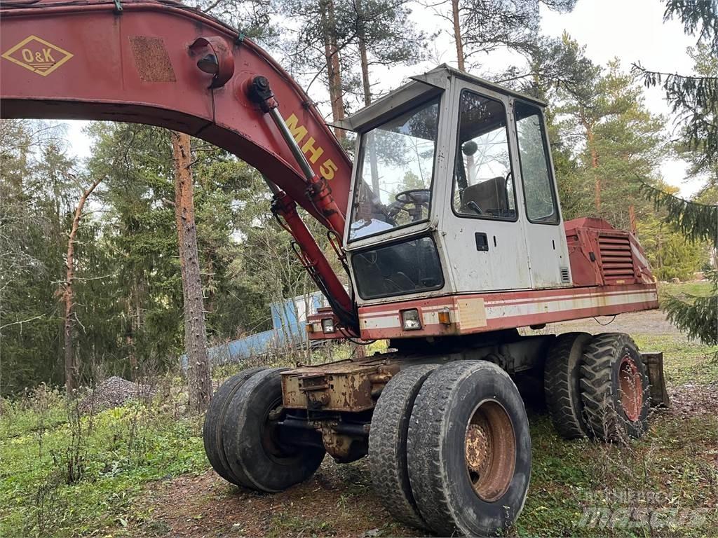 O&K MH5 Колесни екскаватори