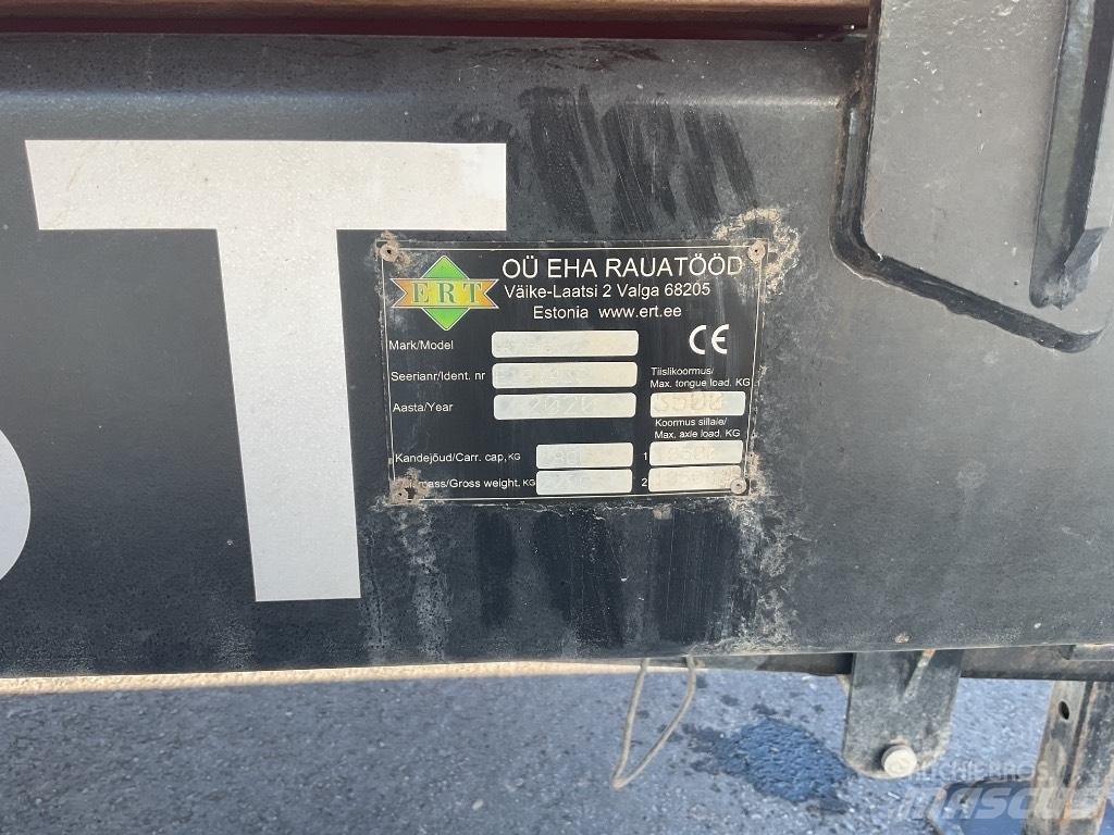 ERT E18 GR Ремаркета за бали