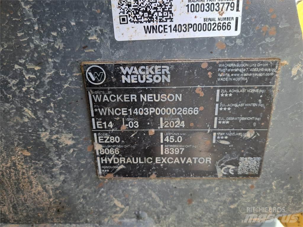 Wacker Neuson EZ80 Верижен екскаватор