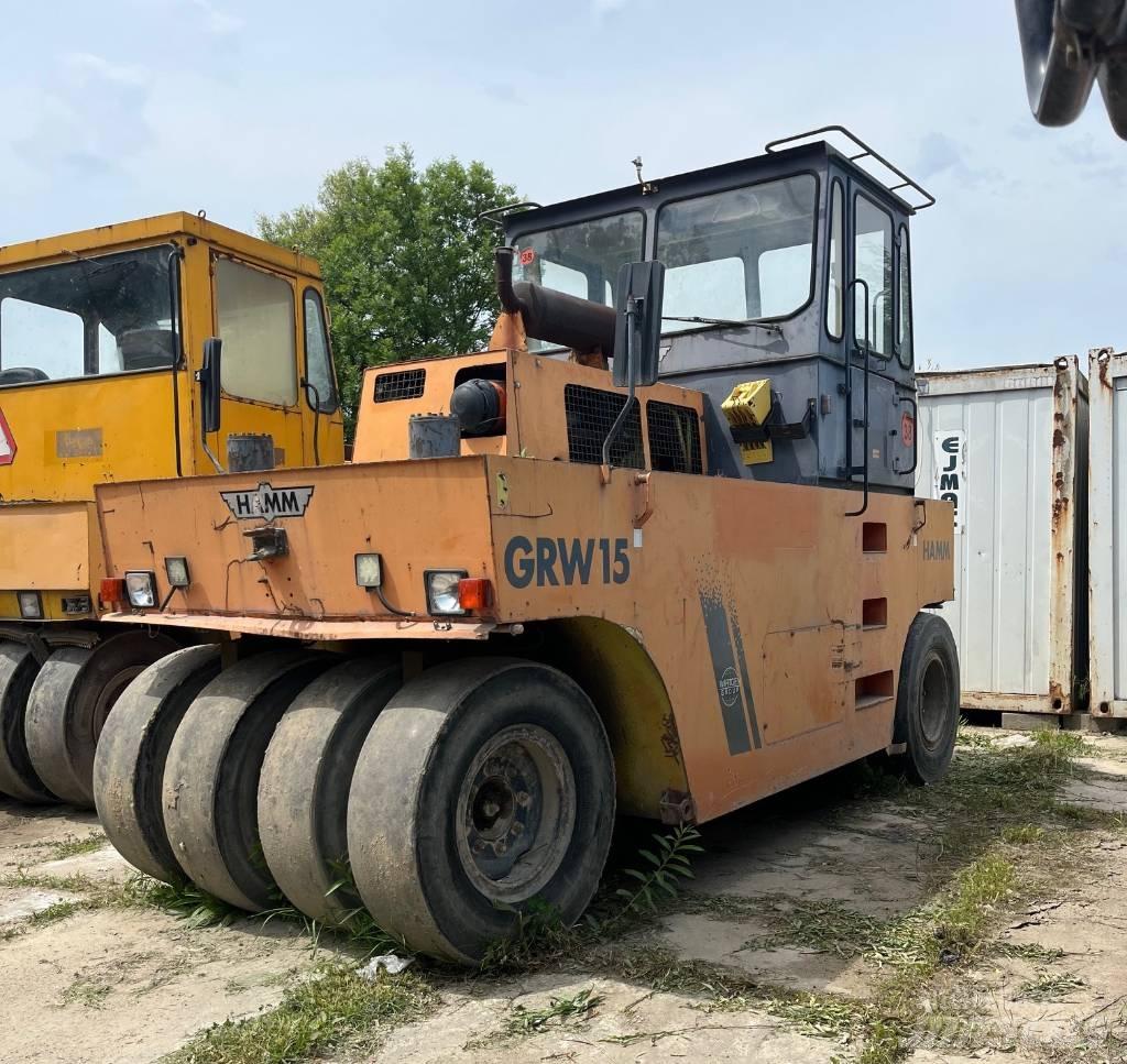 Hamm GRW 15 Двойни барабанни ролки
