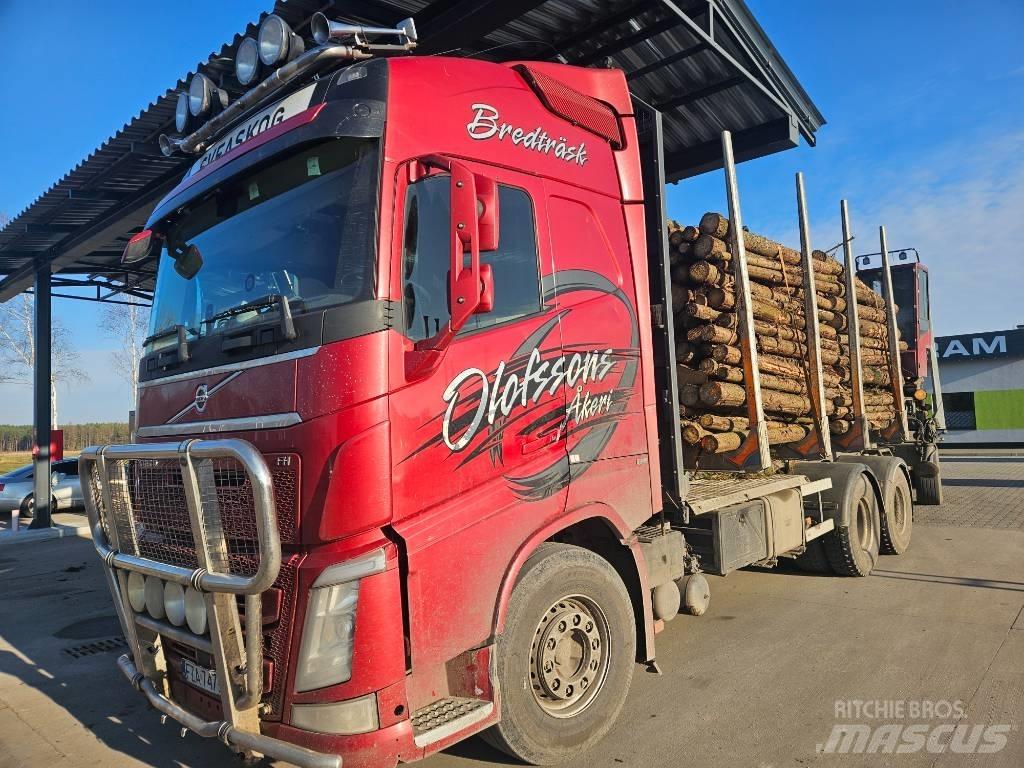 Volvo FH 13 540 За превоз на дървени трупи