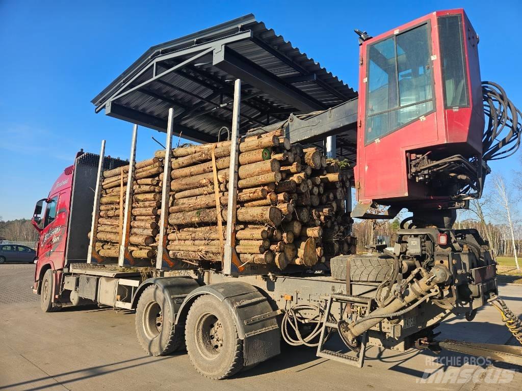 Volvo FH 13 540 За превоз на дървени трупи