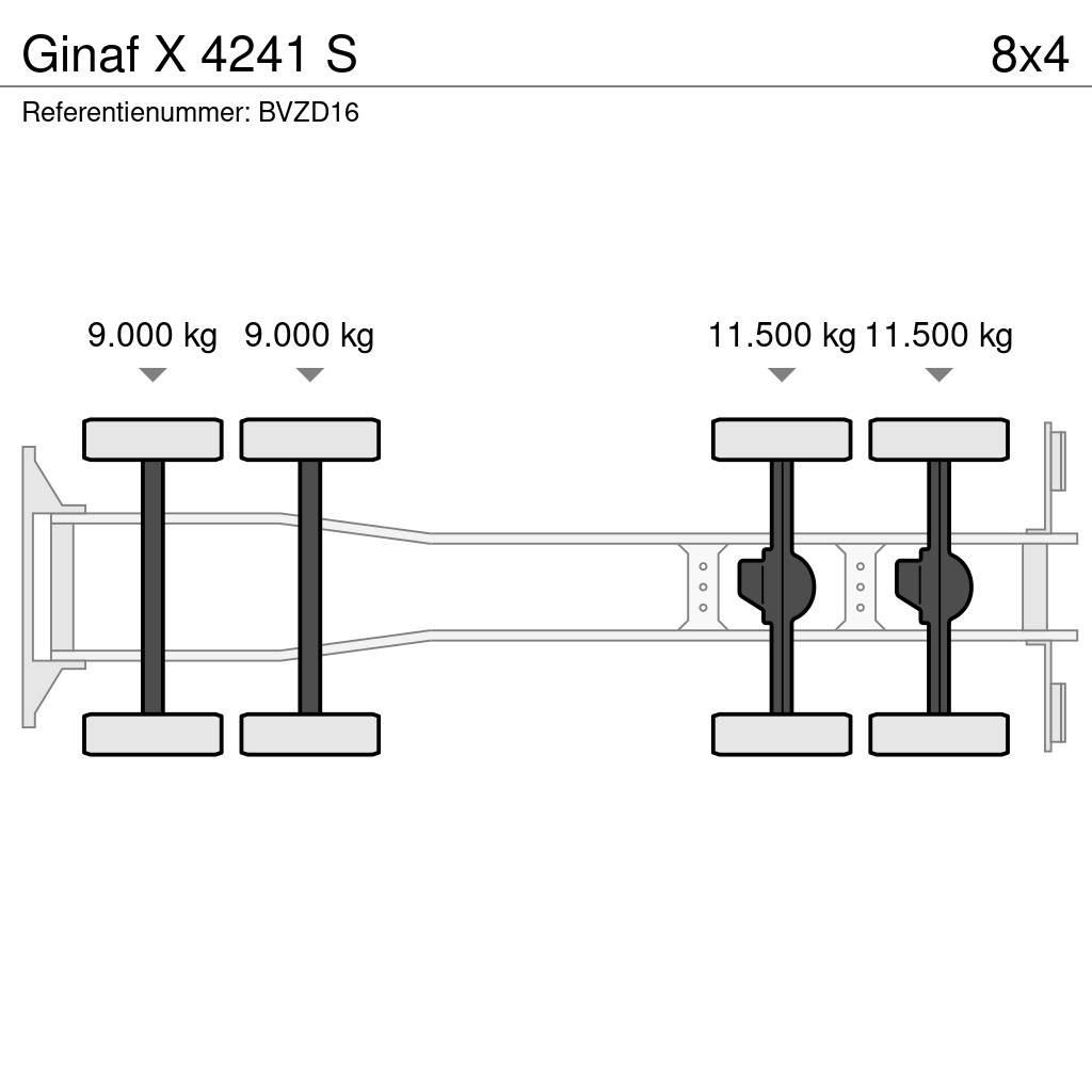 Ginaf X 4241 S Всъдеходни кранове