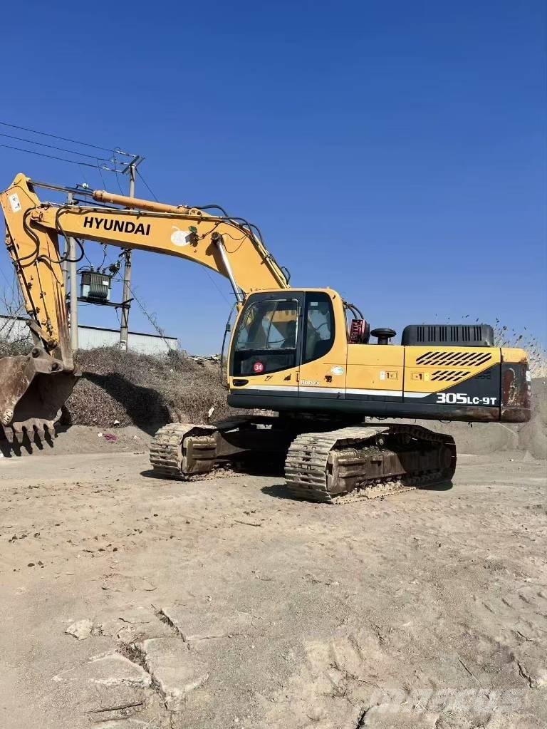 Hyundai R305lc-9t Верижен екскаватор