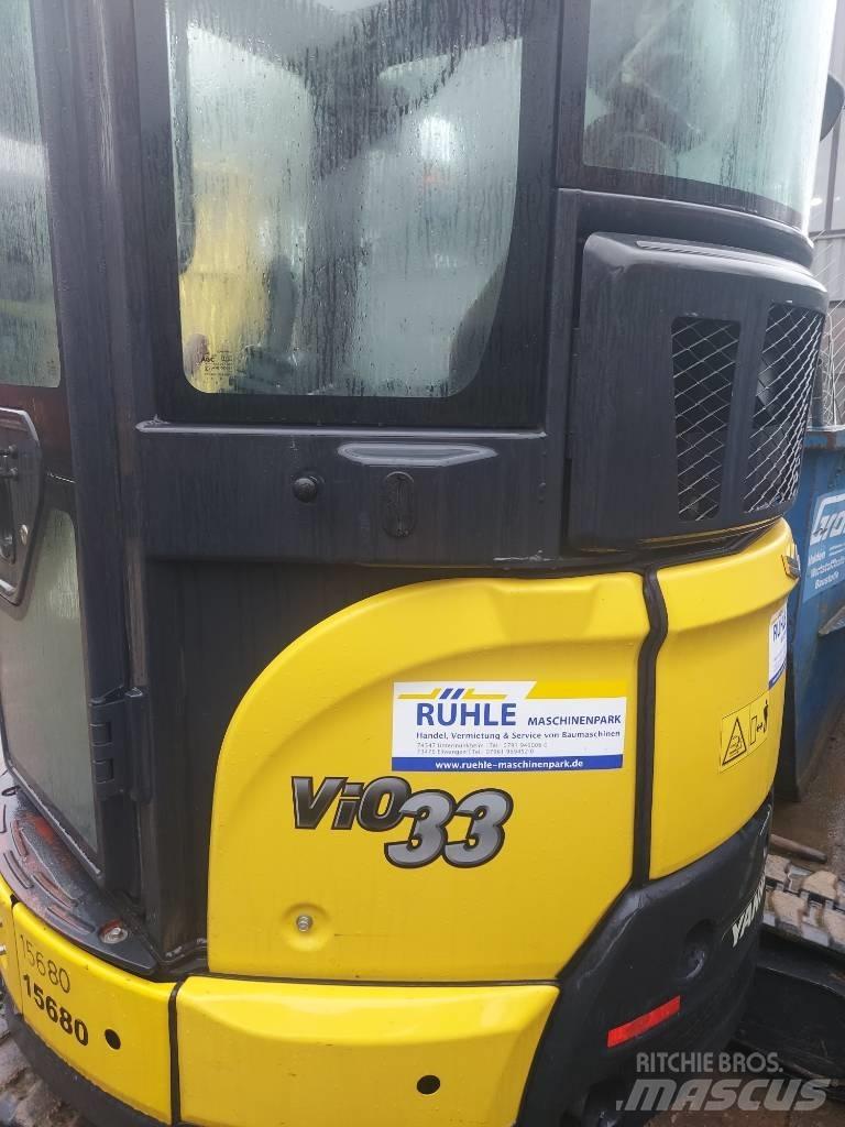 Yanmar Vio 33 Мини екскаватори < 7 т
