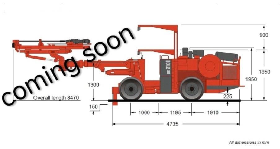 Sandvik DD 210 Тунелни и подземни минни сондажи
